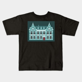 Monumental blanket factory in Leiden Holland Kids T-Shirt